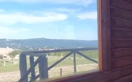 La Falda Oportunidad Cabaña a terminar…85% Lista